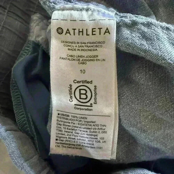 Athleta light joggers size 10 - Picture 9 of 9